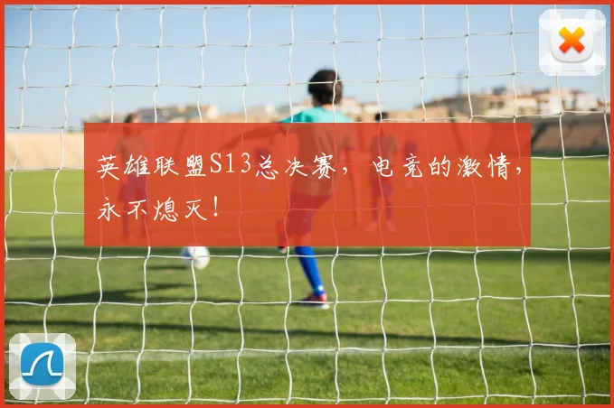 英雄联盟S13总决赛，电竞的激情，永不熄灭！